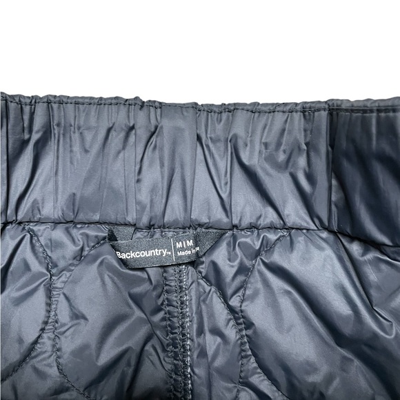 SOLD - BACKCOUNTRY Quilted Insulated Joggers Black Size Medium - Picture 8 of 8